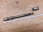 1977 Honda CB750A Automatic H954-4B Front Wheel Axle Bolt. Fixed Price $19.00.