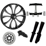 Maverick Eclipse 23" Wheel Tire Single Side W/ Raked Triple Trees Lowers & Slide. Fixed Price $4199.95.