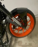 Front And Rear Oem Ktm RC390 Wheels With Tires From 2017+ Model.. Fixed Price $275.00.
