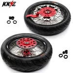 Kke 17" Supermoto Wheels Cst Tires Set For Honda 2014-2026 CRF250R CRF450R Rims. Fixed Price $1049.00.
