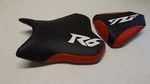 Yamaha 06-07 Yzf R6 Black/red Front & Rear Custom Seat Covers. Fixed Price $86.00.