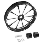 32'' Front Wheel Rim + Dual Disc Hub Fit For Harley Touring Street Glide 97-21. Fixed Price $1199.99.