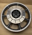 Oem Kawasaki Rear Wheel Rim 18XMT2.15 Rotor Cush Drive 17MM Axle Hole. Fixed Price $129.99.