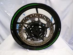 2025 Kawasaki Ninja EX500 Front 17X3 Rim Wheel Brake Disc 41073-0763-QT Low Mile. Fixed Price $747.50.
