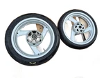 1998 Yamaha YZF600 Wheel Rim W/ Tire Rear & Front Pair R17 Oem. Fixed Price $255.55.