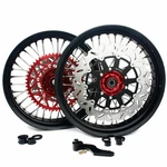 For Honda 17" Supermoto Wheels Discs Sprocket Adapter Kit CRF250R CRF450R 13-19. Fixed Price $660.00.