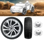 2PACK 26CM/10'' Eva Solid Compound Tires For Power Wheels Ride On Car Alligator. Fixed Price $67.05.