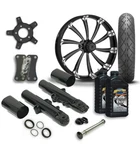 Rc 21 Cypher Wheel Tire & Complete Eclipse Front End Package Harley 14-19 Flh. Fixed Price $2499.95.