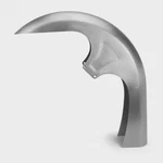 Hawg Halter 23" Stock Style Steel Front Fender For Harley Flh/flt 87-19. Fixed Price $419.00.