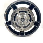 Oem Harley 47871-10 Cast Black Wheel & Rotors 18X3.5 Non-abs 06-13 Touring. Fixed Price $315.00.