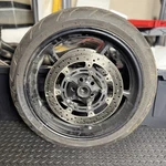2004-2009 Yamaha FZ06 FZ6 Fazer Front Wheel Rim Rotors Straight Oem Used 05. Fixed Price $119.99.