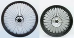 Fat Spoke 21 Front/rear 18 Black Wheel Abs Harley Electra Glide Road King Street. Fixed Price $1206.41.
