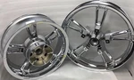 Harley Wheels Enforcer 2014 -19 Touring Street Glide Flhx Chrome Rims Exchange. Fixed Price $1499.00.