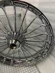 Harley Cvo Front Turbine Wheel 2013 -17 Breakout Custom Chrome Rim Oem(exchange). Fixed Price $950.00.
