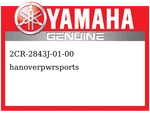 Yamaha Oem Part 2CR-2843J-01-00 Cover. Fixed Price $18.99.
