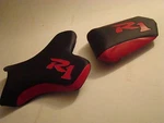 Yamaha 04-05-06 Yzf R1 Black/red Custom Front & Rear Seat Covers. Fixed Price $85.00.