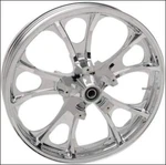 Coastal Moto Chrome Largo 3D 21" Front Cast Wheel Only Harley 08-19 Non Abs. Fixed Price $999.95.