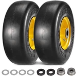 Maxauto 9X3.50-4 Flat Free Tires, Wheel Assemblies. Fixed Price $76.95.