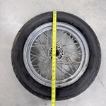 Harley-davidson 16X3 Rear Spoked Wheel & Dunlop K591 Tire 150/80B16 Vintage Oem. Fixed Price $250.00.