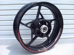 Kawasaki Z650A ER650H Oem Rear Wheel Rim 17X4.50 Black Red Line Ninja. Fixed Price $441.71.