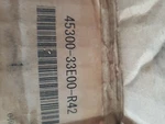 Suzuki 45300-33E00-R42 Seat. Fixed Price $205.00.