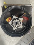 Bst Carbon Fiber Wheel Set 17 Bmw S1000RR Front & Rear W/ Hub 5-SPOKE. Fixed Price $3050.00.