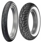 New Dunlop MH90-21 & 150/80-16 D401/D402 White Wall Tire Set For Harley-davidson. Fixed Price $470.98.