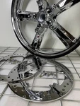 Harley Muscle Front Wheel 2009 -17 Custom Chrome Vrod Vrscf Oem Mag (exchange. Fixed Price $999.00.