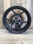 2013 13-18 Kawasaki Ninja ZX6R 636 Rear Back Wheel Rim 17X5.50 Bent Wobble. Fixed Price $89.99.