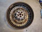2020 Ducati Scrambler Cafe Racer Spoked 17" Front Rim Oem 50122491AA Straight. Fixed Price $450.00.