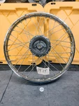 1972-01 Kawasaki Oem KE100 G5 Front Wheel Rim & Hub 19"X1.4" Not Bent. Fixed Price $70.00.
