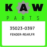 35023-0397 Kawasaki Fender-rear,fr 350230397, New Genuine Oem Part. Fixed Price $186.11.