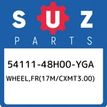 54111-48H00-YGA Suzuki WHEEL,FR(17M/CXMT3.00) 5411148H00YGA, New Genuine Oem Par. Fixed Price $349.48.