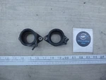 1981 Honda CB400T Hawk H20434) Engine Air Intake Boots Set With Clamps. Fixed Price $23.00.