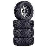 4PCS Abs 75MM Rubber Rally Car Wheel Rim&tire Hex For Hsp Hpi 1/10 Rc Racing. Fixed Price $19.94.