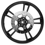 21X3.5 Enforcer Front Wheel Rim Rotors Harley Touring Bagger 09-23 Flt Flh. Fixed Price $505.99.