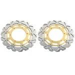 For Yamaha Front Brake Rotors Discs FJR1300A Abs 2003-2018 Yzf R7 99-01. Fixed Price $144.06.