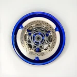 2006-2007 Suzuki Gsxr 600 750 Oem Front Wheel Rim + Rotors Straight. Fixed Price $180.00.