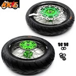 Kke 17" Supermoto Wheels Tires For Kawasaki KX250F 2020 X450F KX450 2019-2023. Fixed Price $1049.00.