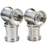 1/10 Aluminum Wheelstire Rim Kit For Tamiya CW-01 Lunch Box. Fixed Price $65.99.