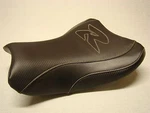 Front Seat Cover Black Carbon Fiber Texture Will Fit Suzuki 07/08 GSXR1000R. Fixed Price $54.00.