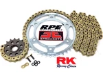 2008-2024 Suzuki GSX1300R Hayabusa Rk Zxw 530 Oem Gold Chain And Sprockets Kit. Fixed Price $279.95.
