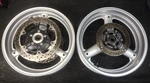 Suzuki + SV650S 03-08 Front And Rear Wheel Set With Rotors Straight !. Fixed Price $399.99.