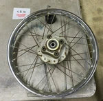 1975 Honda CB125S2 Rear Wheel 17 Inch. Fixed Price $140.00.