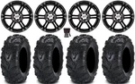 Itp SS212 14" Wheels Black 28" Mud Lite Ii Tires Sportsman 550 850 1000. Fixed Price $1187.62.