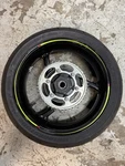 2019 Suzuki 600 Rear Back Wheel Rim Assembly Tire Rotor Hub 11+. Fixed Price $280.00.