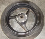 2001 Honda 190/65-17 Rear Rim Tire Wheel Straight. Fixed Price $109.89.