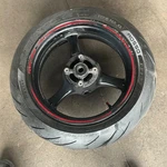 Enkei Rear Wheel Tire Rim For 11-15 Kawasaki Ninja ZX10R 41073-0181-18F. Fixed Price $415.04.