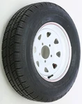 TA2034512-71R175C-A Awc Trailer Tire And Wheel Assembly, White, 175/70R13. Fixed Price $227.94.