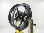 2011 Kawasaki EX650R Ninja Straight Enkei 17X4.5 Rear Wheel Rim 41073-0146-QT. Fixed Price $84.99.